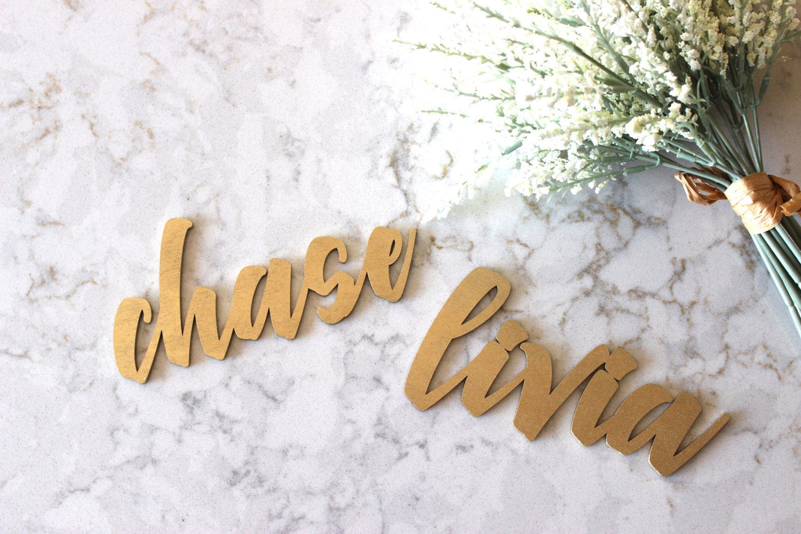 Laser Cut Name Place Cards // Wedding Place Cards // Custom Etsy