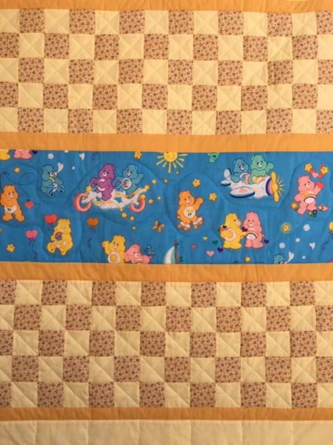 Handmade Baby Quilt Baby Boy Quilt Bear Quilt Baby Quilt Etsy