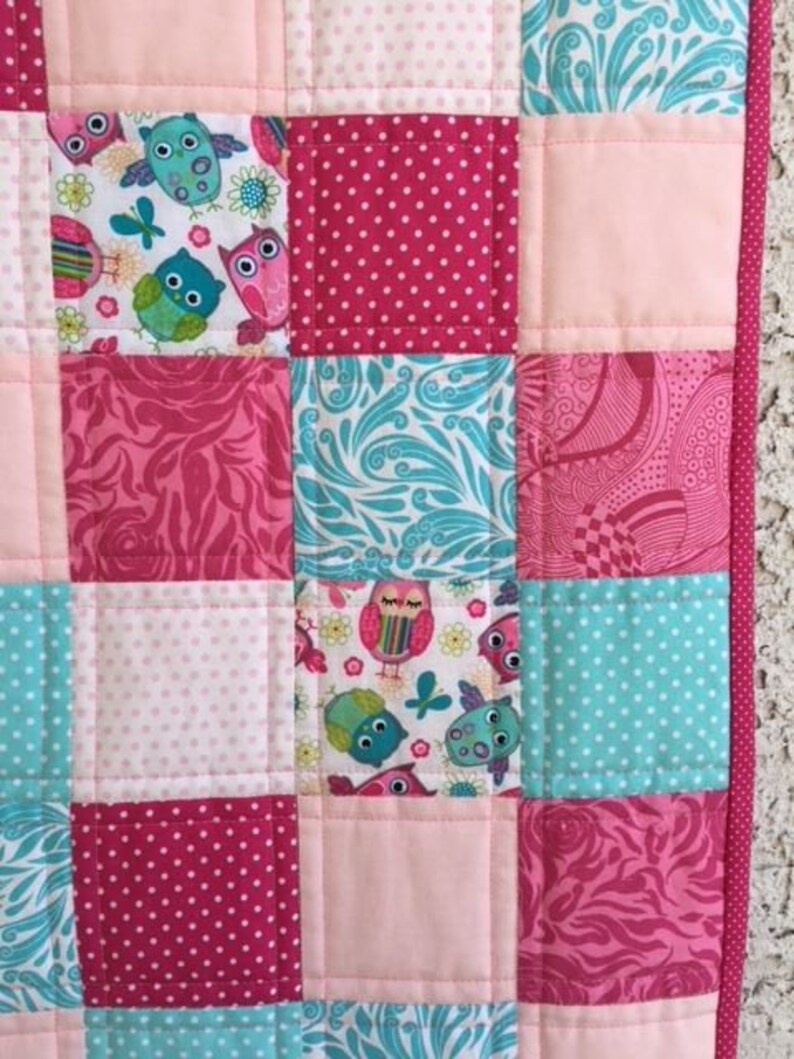 Baby Girl Quilt Baby Quilts Handmade Baby Quilts for Sale Etsy