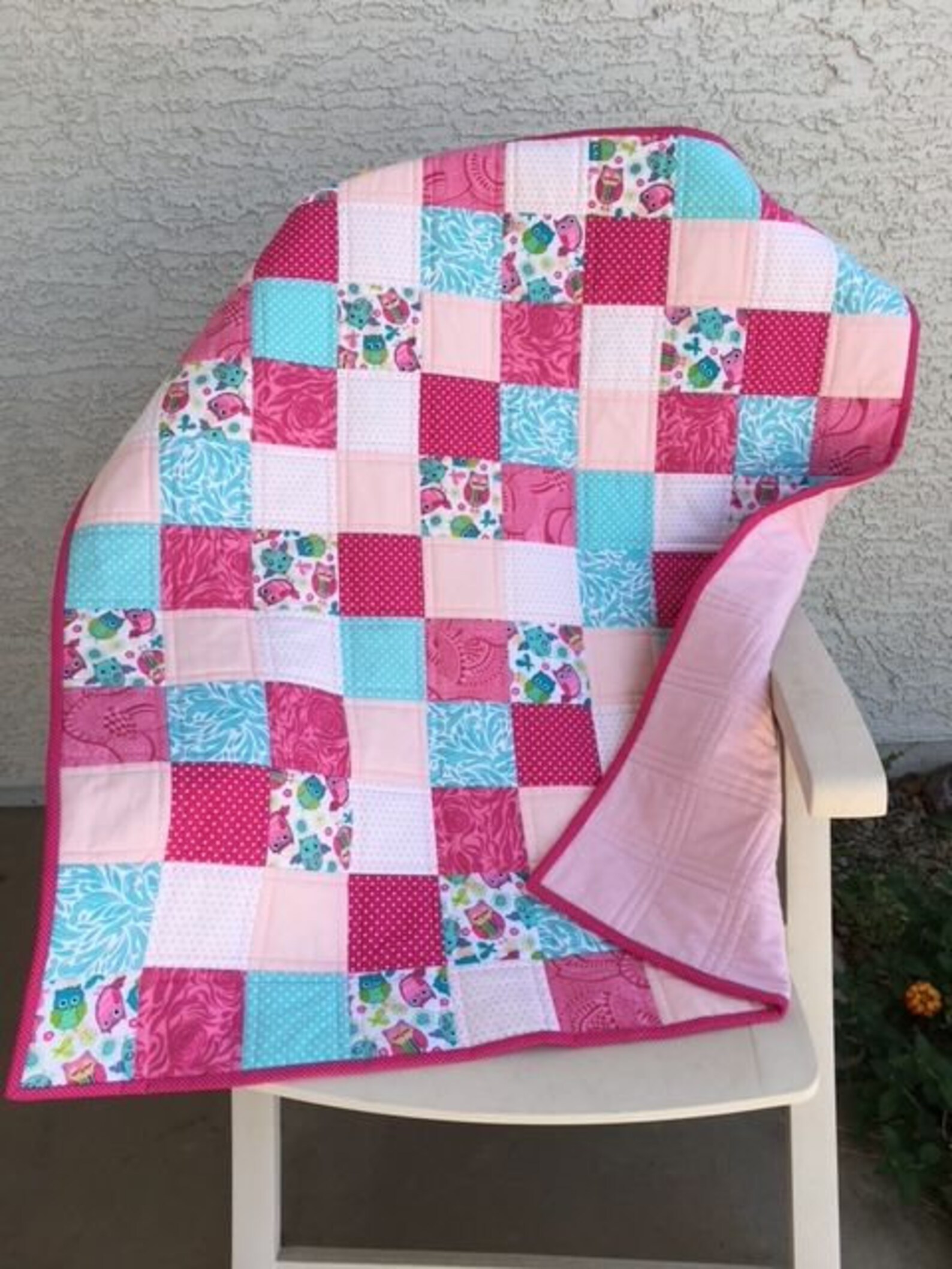 Baby Girl Quilt Baby Quilts Handmade Baby Quilts for Sale Etsy