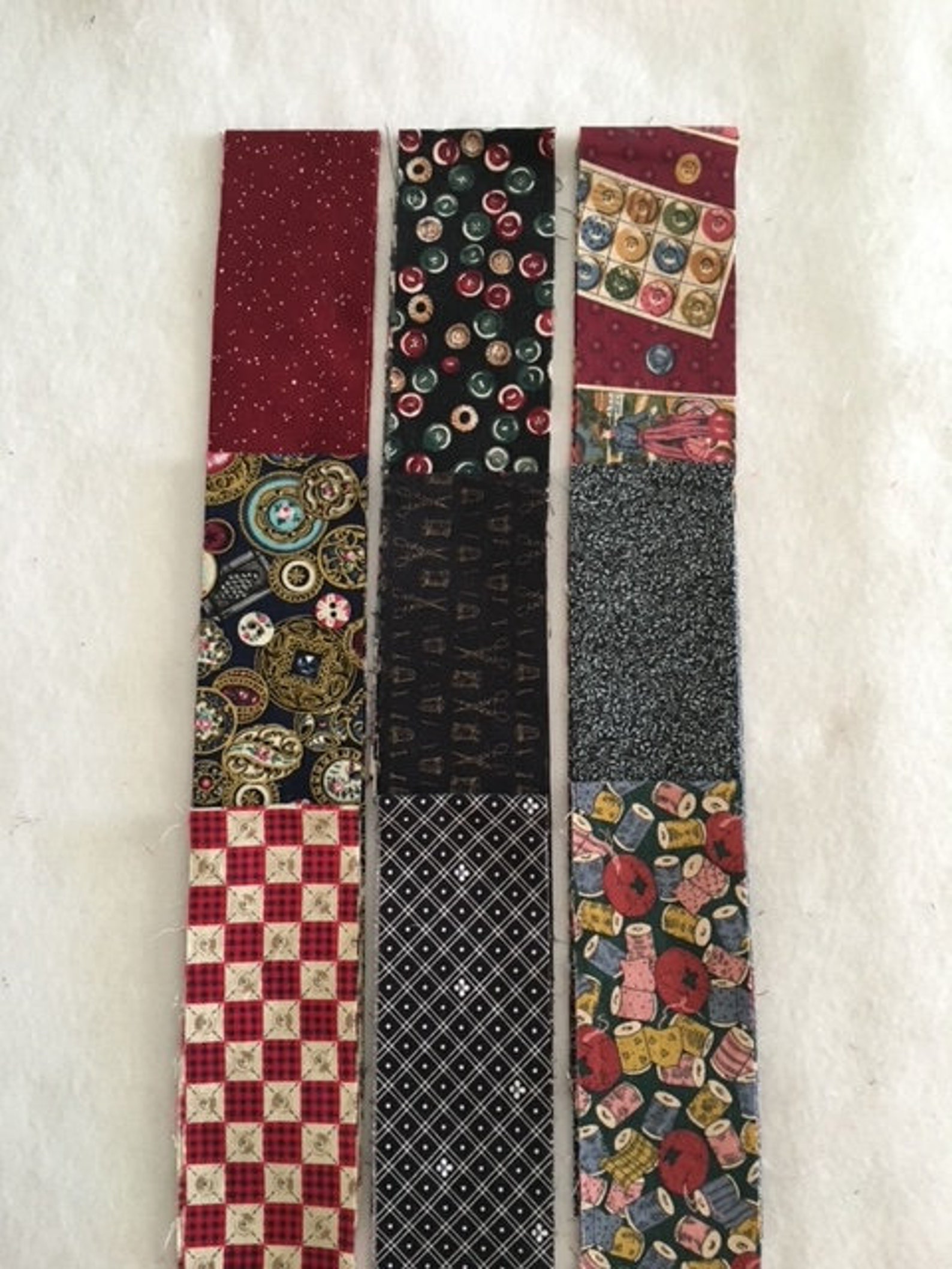 Fabric Strips Cotton Fabric Strips Quilt Fabrics Quilt Etsy