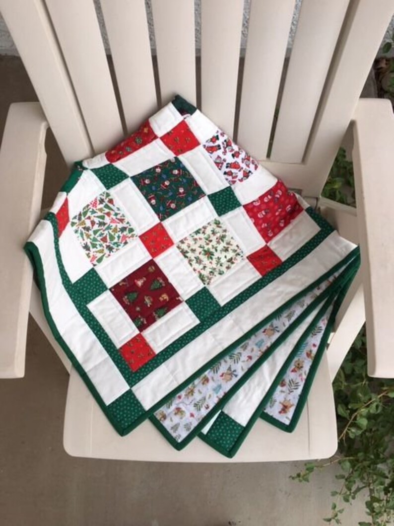 Christmas baby quilt baby quilts handmade Baby quilts for Etsy