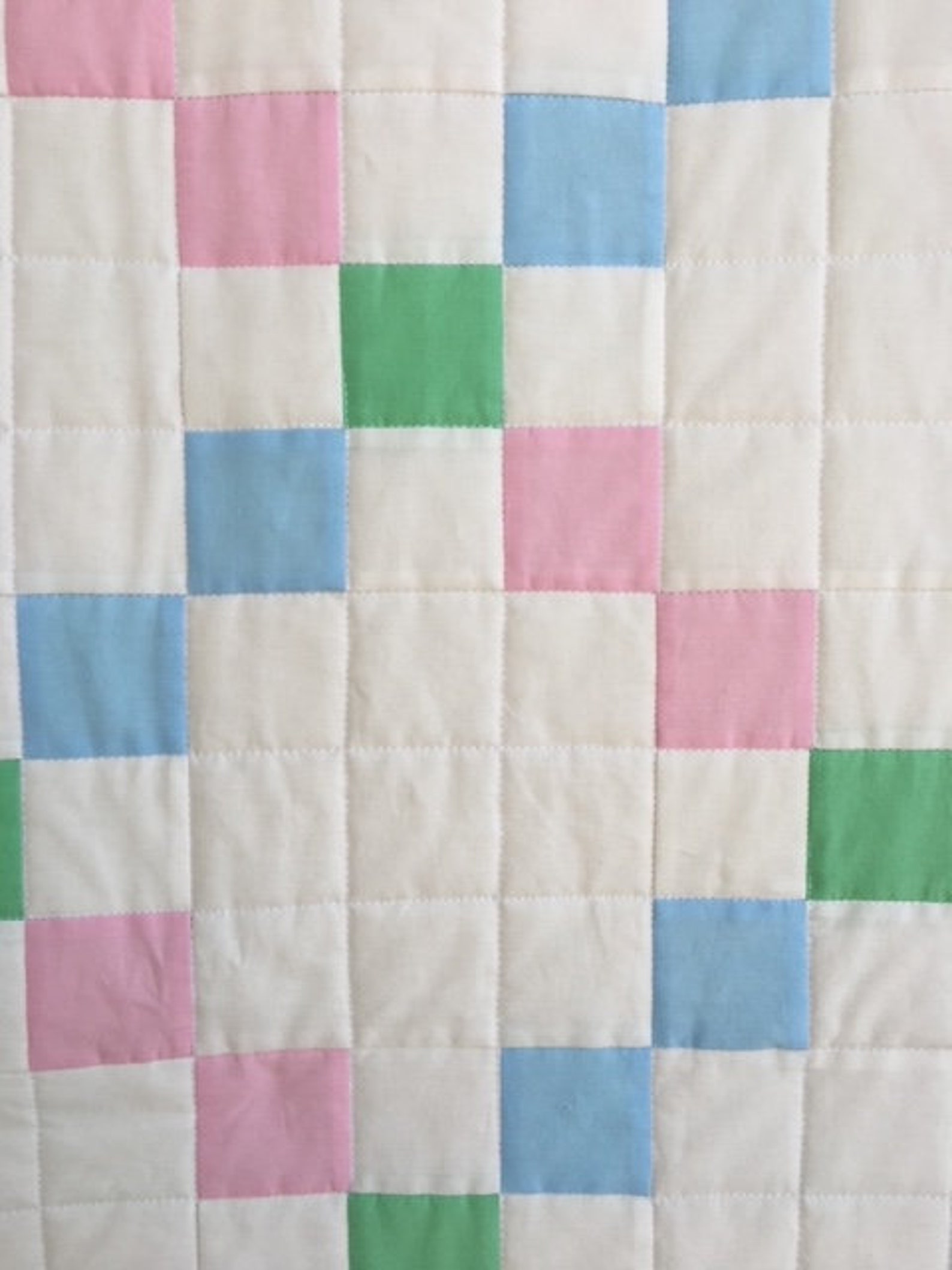 Homemade Baby Quilt, Baby Boy Quilt, Pieced Baby Quilt, Babygirl Quilt