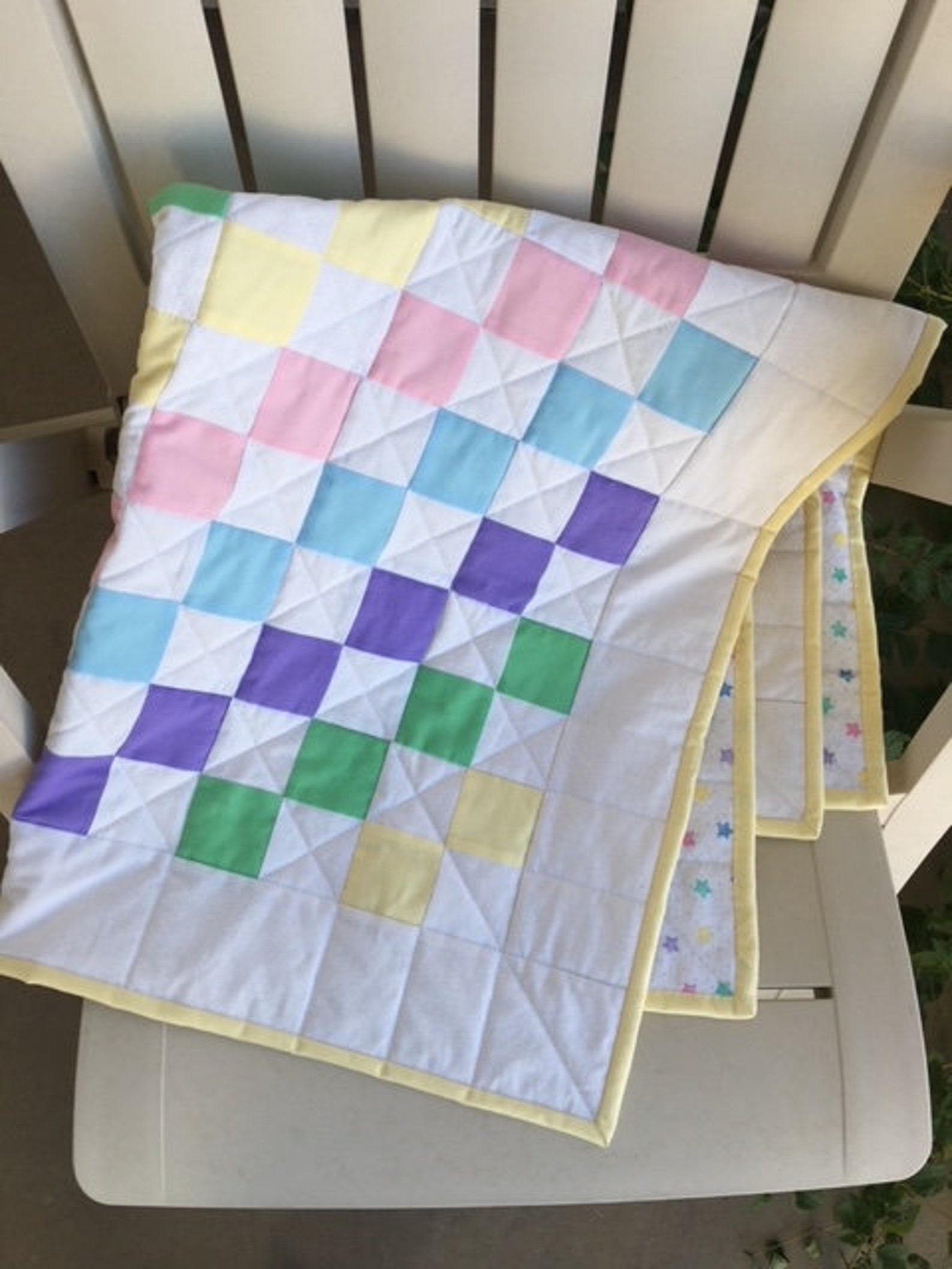 Handmade Baby Quilt, Baby Shower Quilt, Baby Boy Quilt, Baby Quilt