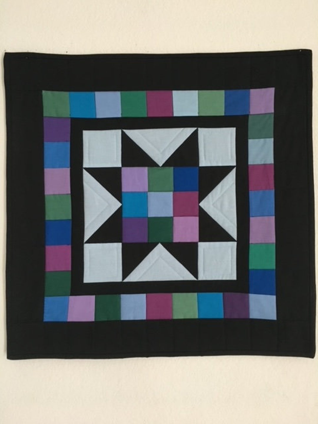 Amish Wall Quilt Quilted Wall Hanging Handmade Wall Quilt Etsy