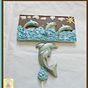 Dolphin Gift/Chocolate Dolphin Birthday Gift/Edible Dolphin/Sea/Ocean/Women/Female/Girl Birthday/Marine Biologist/Boy/Kid/Son/Daughter/Child