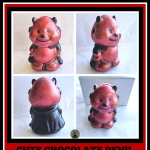 Devil Chocolate/Cute Halloween Red Devil/Gift for Man/Boy/Girl/Son/Daughter/Husband/Boyfriend/Cheeky Little Devil/Fun Edible Gift/Child/Kids