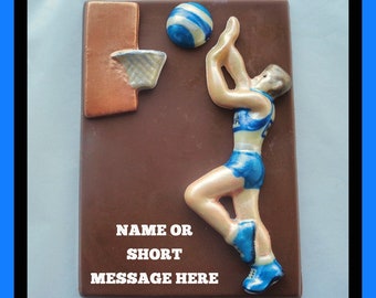 Netball Player Gift/Women's Sport/Netball Coach/Netball Team/Basketball Player/Edible Gift/Personalised Netball Birthday/Sister