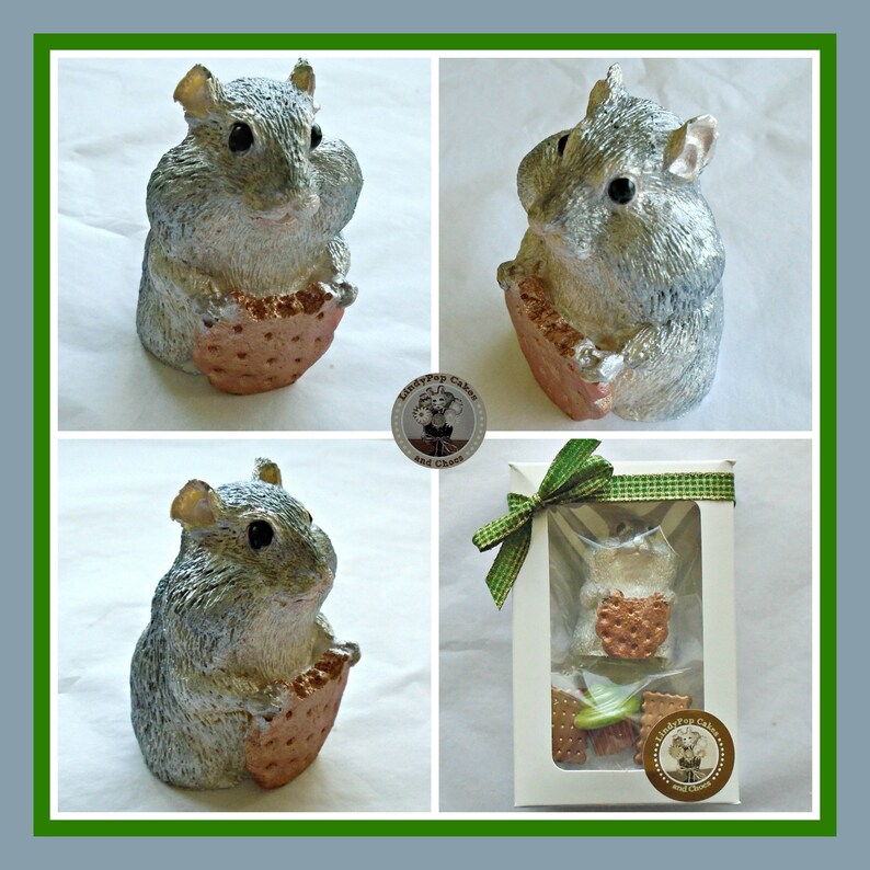 Hamster Gift/chocolate Hamster/edible Hamster/pet Etsy