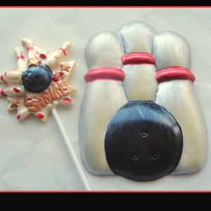 Bowling Gift Chocolate/Ten Pin Bowling/Edible Skittles/Bowling Ball/Bowling Alley/Bowling Birthday/Bowling Lollipop/Bowling Party Favours
