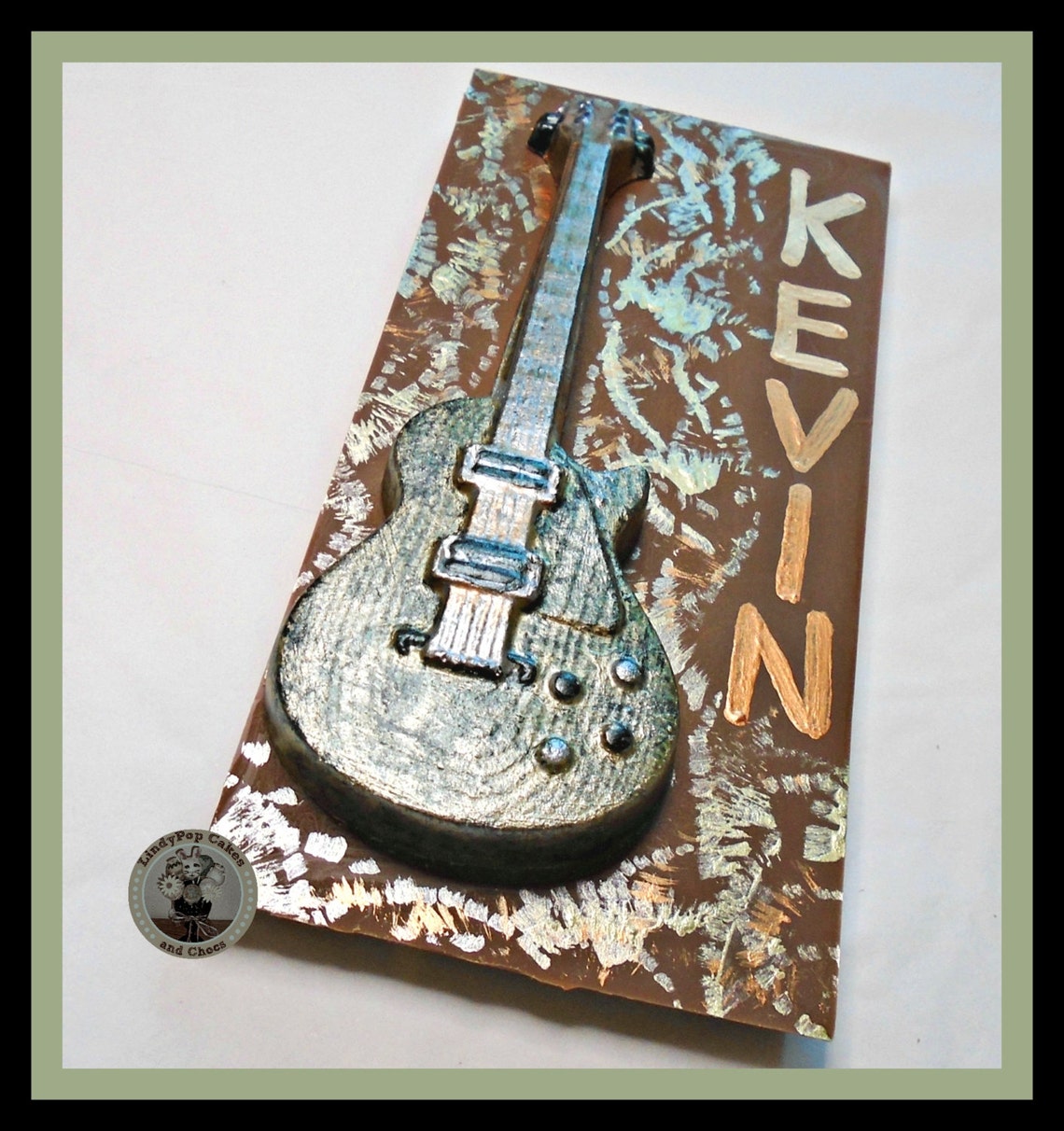 Chocolate Guitar Gift/Electric Guitar Edible/Rock Music/Pop Etsy