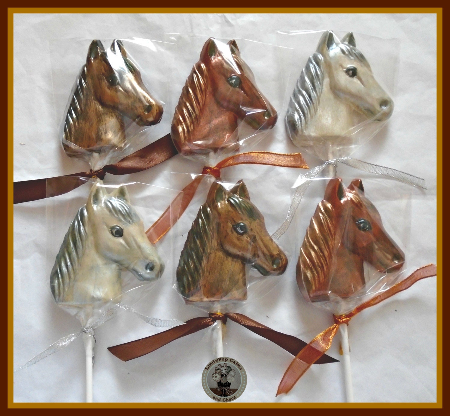 Horse Chocolate Lollipops/chocolate Horse Lover/horse Etsy UK