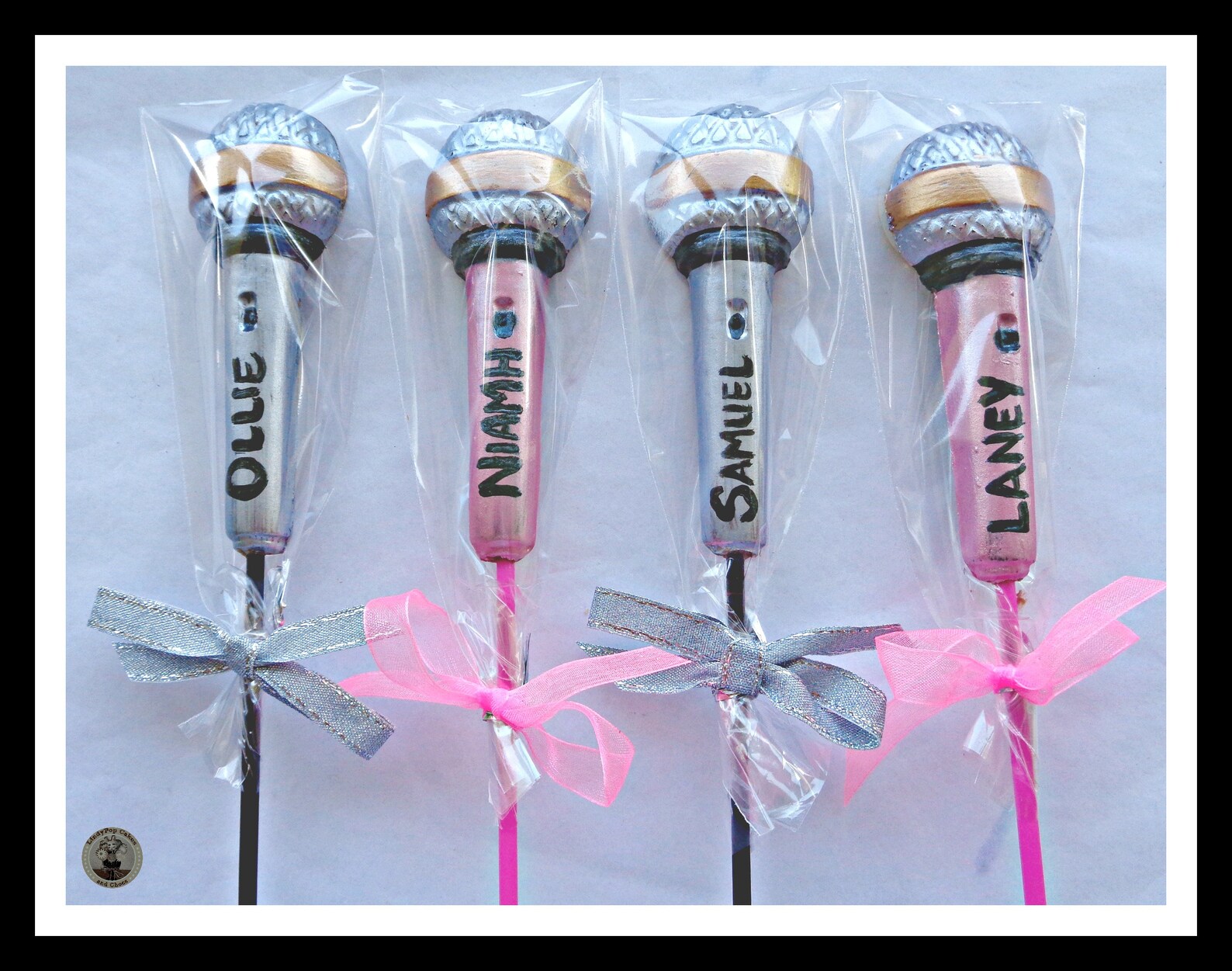Microphone Chocolate Lollipops/chocolate Etsy
