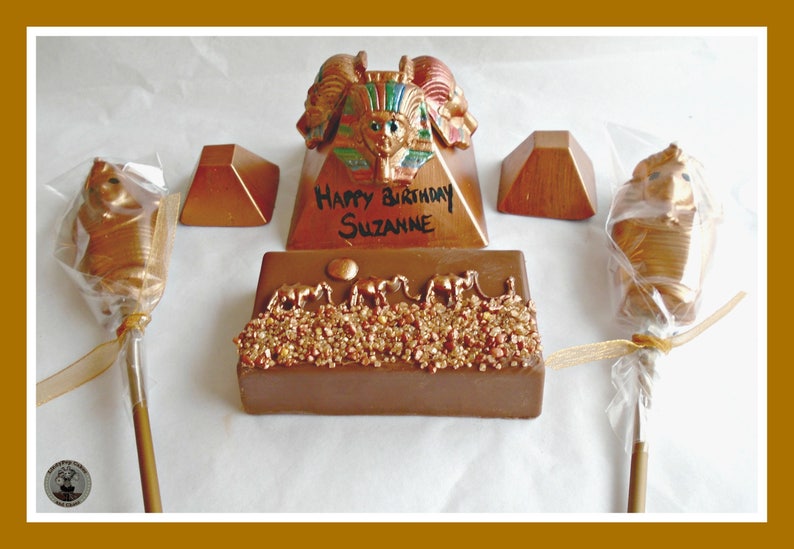 Ancient Egypt Chocolate Gift/Egyptian Etsy