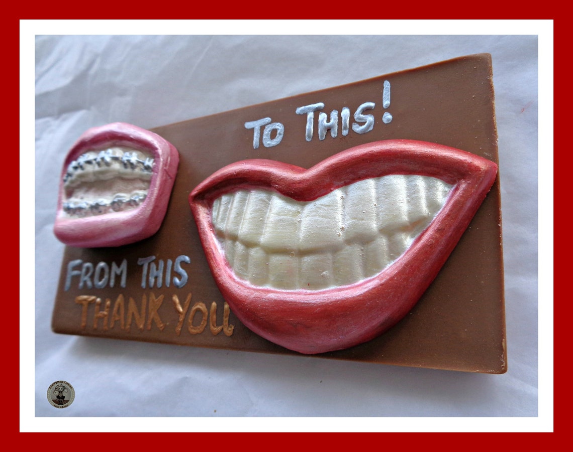 Orthodontist Gift/chocolate Gift/teeth Brace Etsy