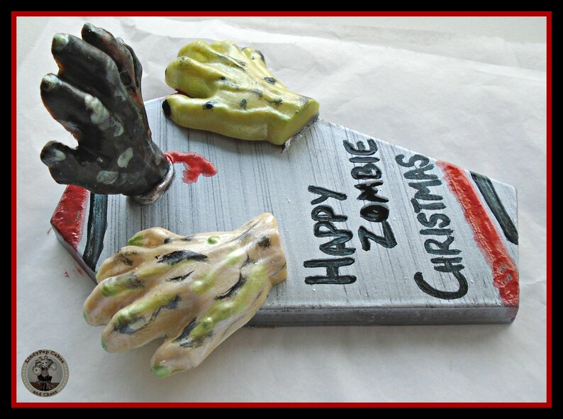 Horror Chocolate Gift/Zombie gift/Chocolate zombie hands/Blood/Creepy/Scary/Spooky/Boy/Son/Men/Male/Boyfriend/Husband/Unusual Halloween gift image 6