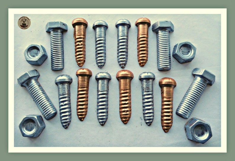 Chocolate Screws/Nuts/Bolts/Chocolate Tool Gift/DIY for him/Edible tools/Male Birthday/Fun chocolate/Husband/Boyfriend/Son/Brother/Dad/Man image 1