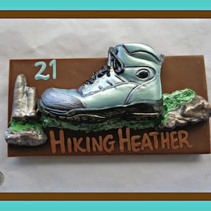 Hiking Gift for Walker/Walking/Hiker Chocolate/Rambler/Outdoors/Mountain/Exploring/Adventure/Rock Climbing/Edible Gift for him/her/man/men
