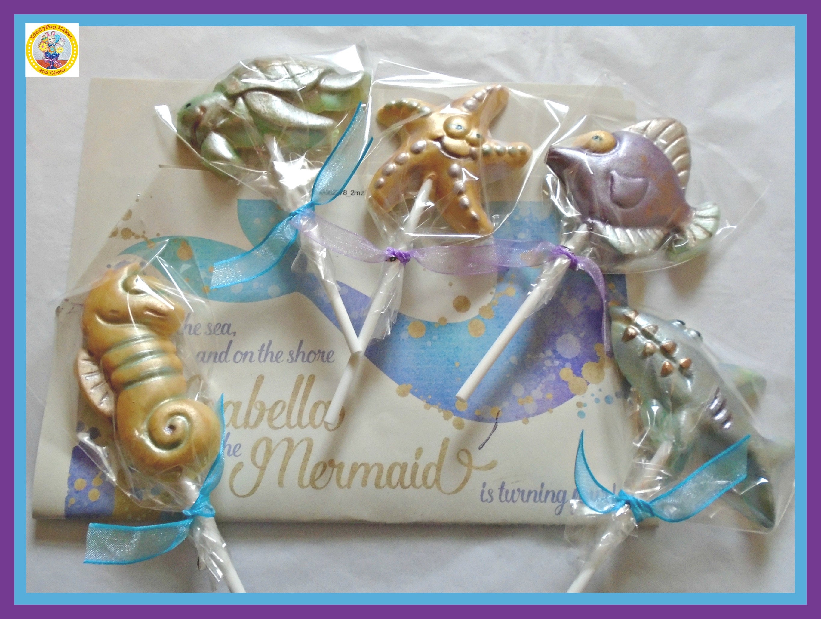 Chocolate Sea Creatures Chocolate Gift/under the Sea Etsy