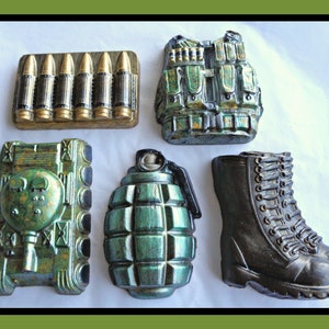 Army Chocolate Gift/Army officer/Grenade/Army Tank/APV/Army Boots/Bullets/Flak jacket/camouflage/in the military gift/men/man/husband/son