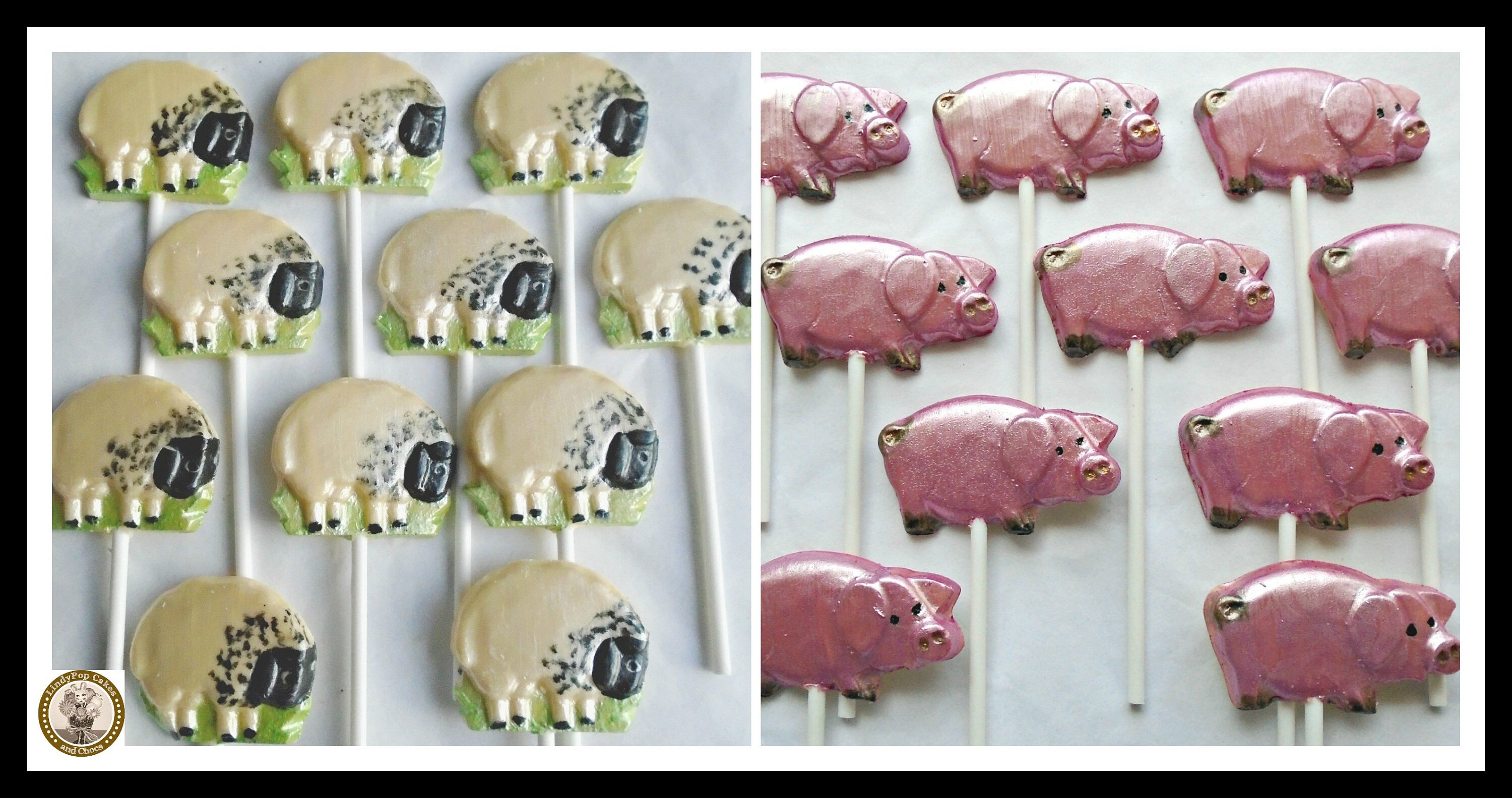 Chocolate Farm Animals/farmyard/country Farm Etsy UK