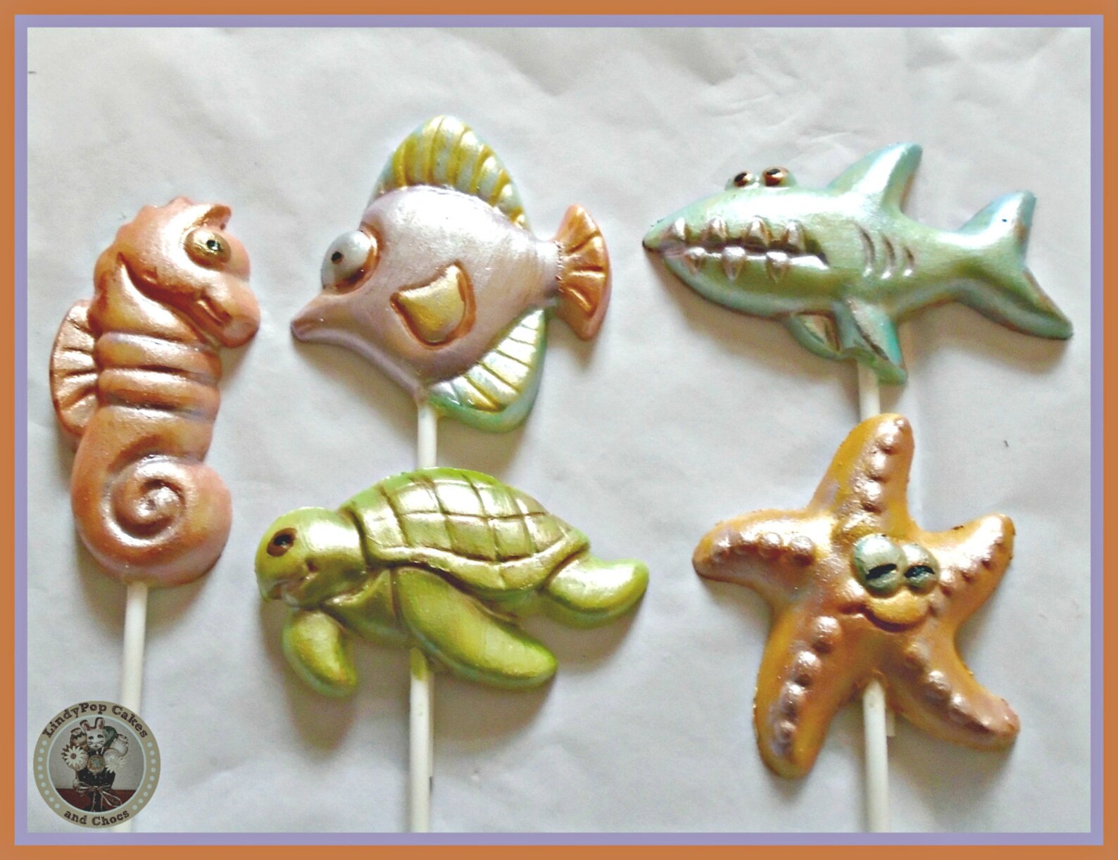 Chocolate Sea Creatures Chocolate Gift/under the Sea Etsy