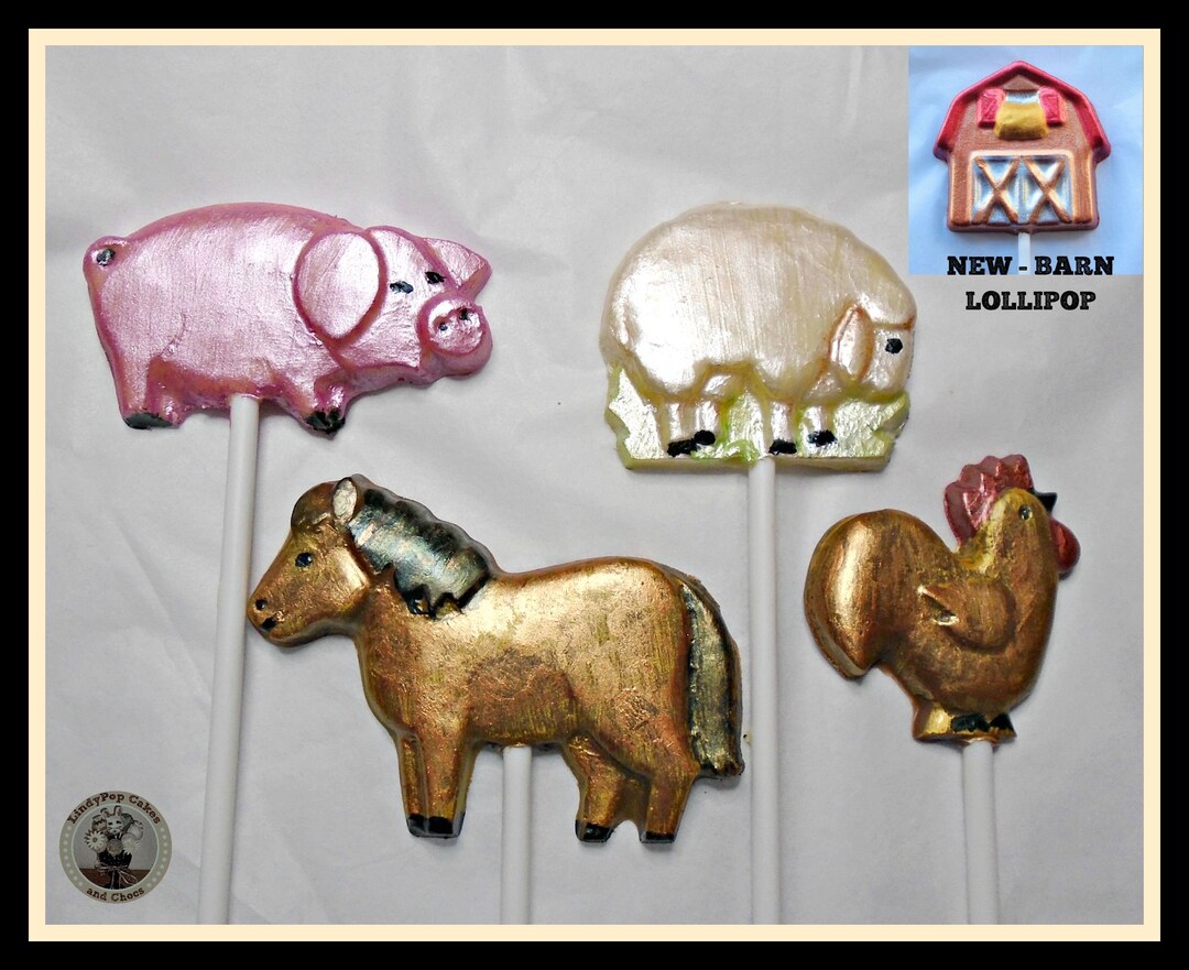 Chocolate Farm Animals/farmyard/country Farm Etsy UK