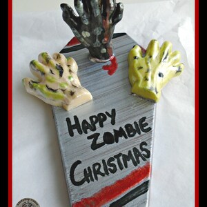 Horror Chocolate Gift/Zombie gift/Chocolate zombie hands/Blood/Creepy/Scary/Spooky/Boy/Son/Men/Male/Boyfriend/Husband/Unusual Halloween gift image 3