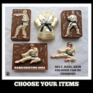 Martial Arts Gift/Chocolate Karate/Taekwondo/Judo/Kickboxing/Kung Fu/Personalised Gift/Teacher/Student/Jiu Jitsu/Black belt/Boys/Men/Male
