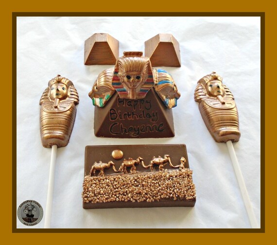 Ancient Egypt Chocolate Gift/Egyptian Etsy
