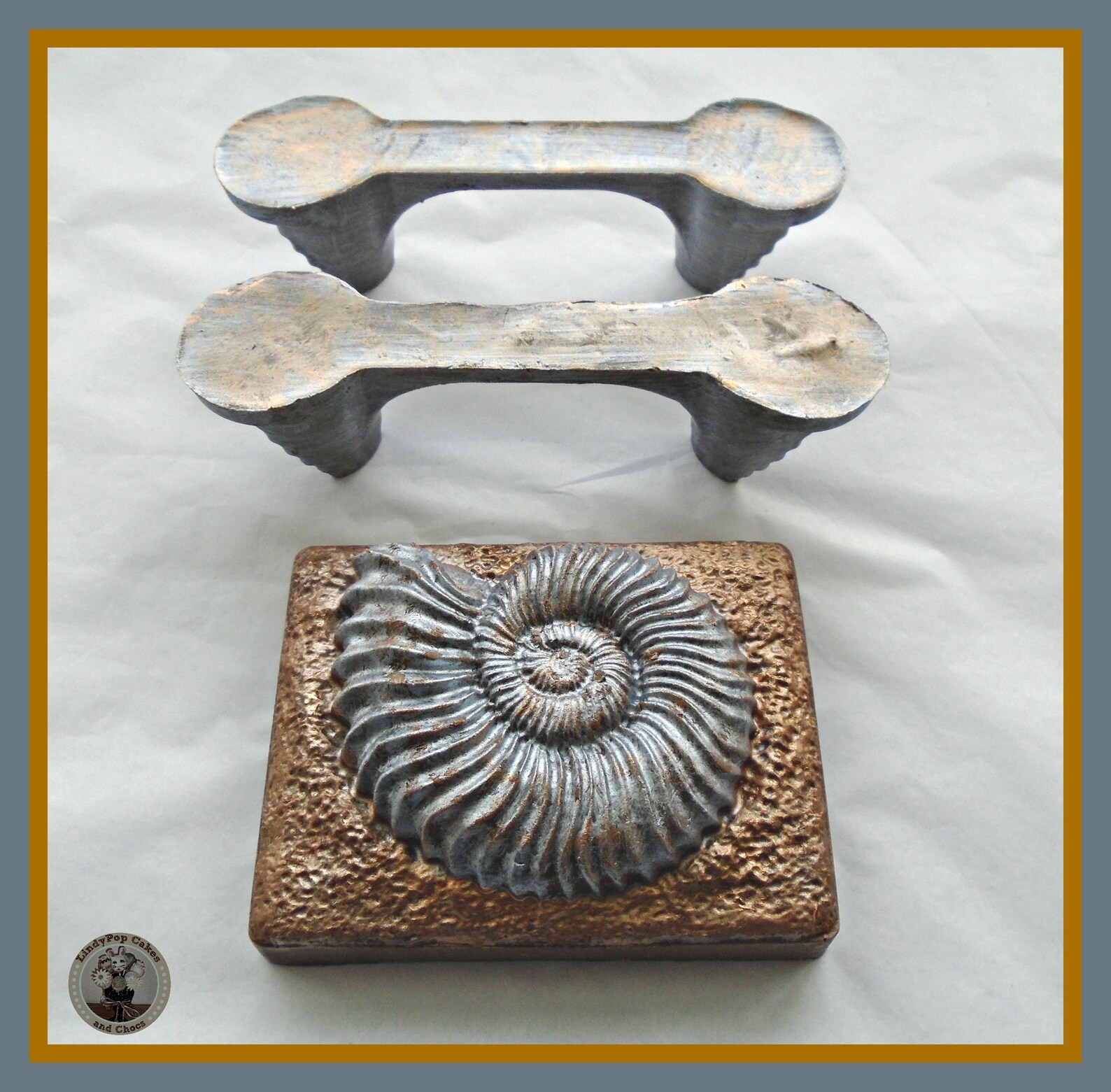 Fossil Gift Chocolate Fossil/ammonite Shell/edible Etsy
