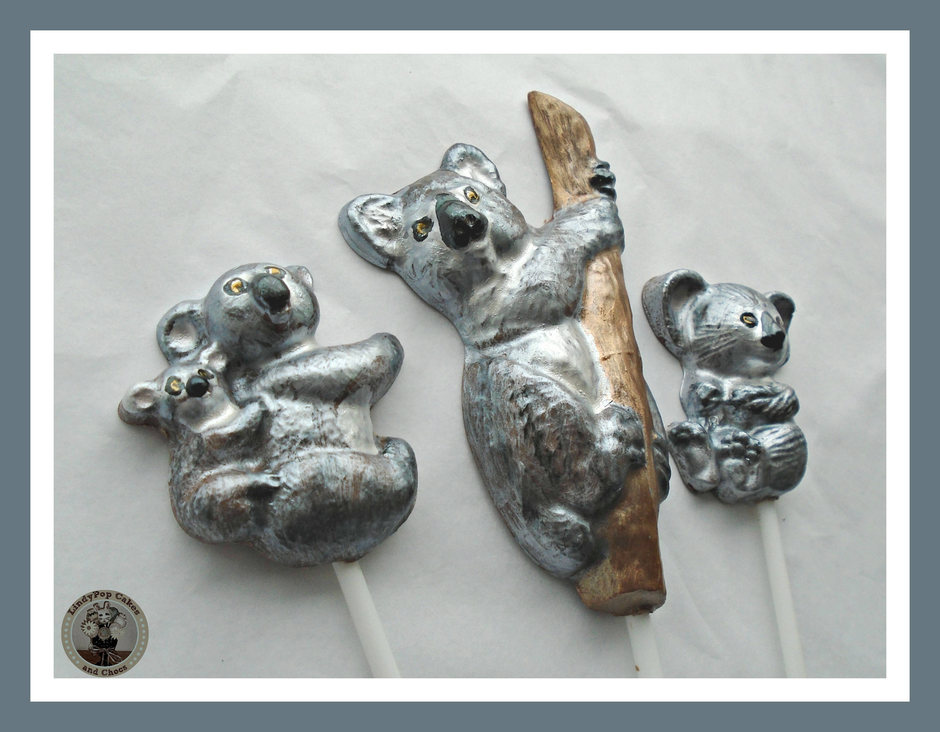Koala Gift/Chocolate Koala Lollipops/Koala Bear Etsy