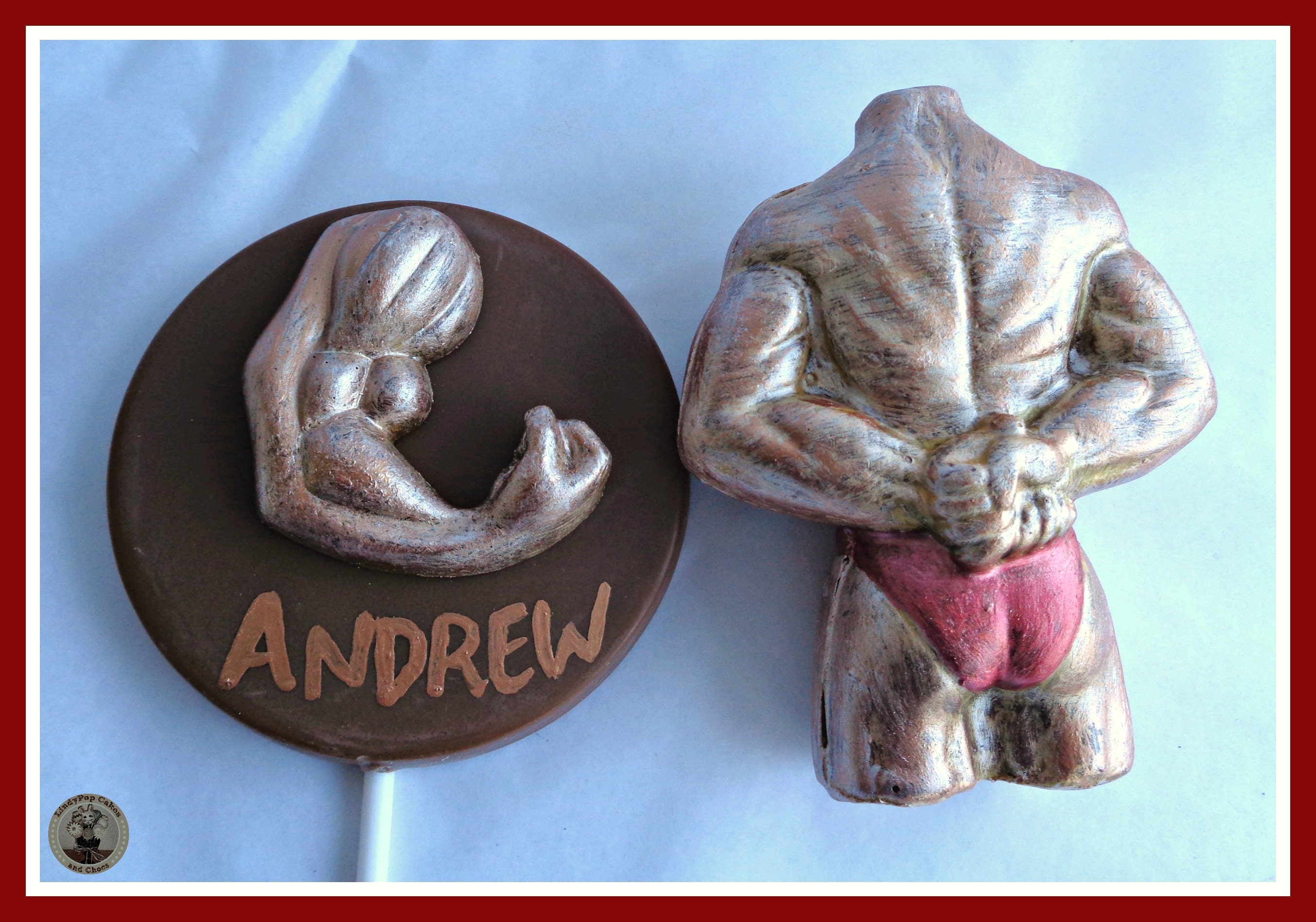 Bodybuilder Chocolate Gift/gym/personal Trainer/male Torso/weight Lifter  Training/fitness/mens Gifted/muscle Man/wrestler/husband/boyfriend 