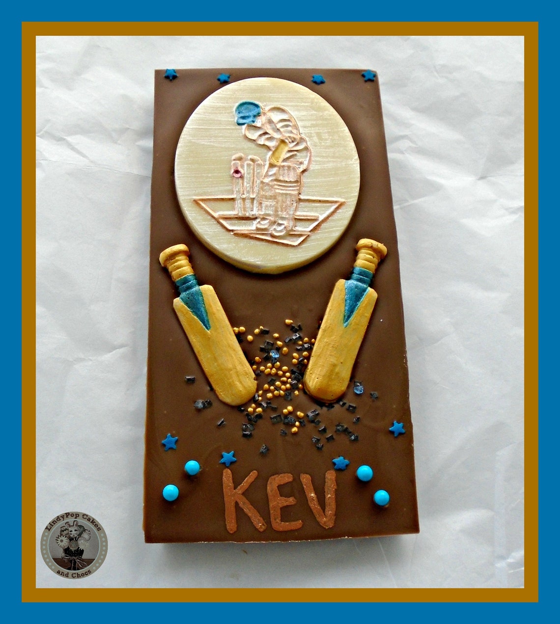 Cricket Gift Personalised Gift/Chocolate Gift/Cricket Etsy