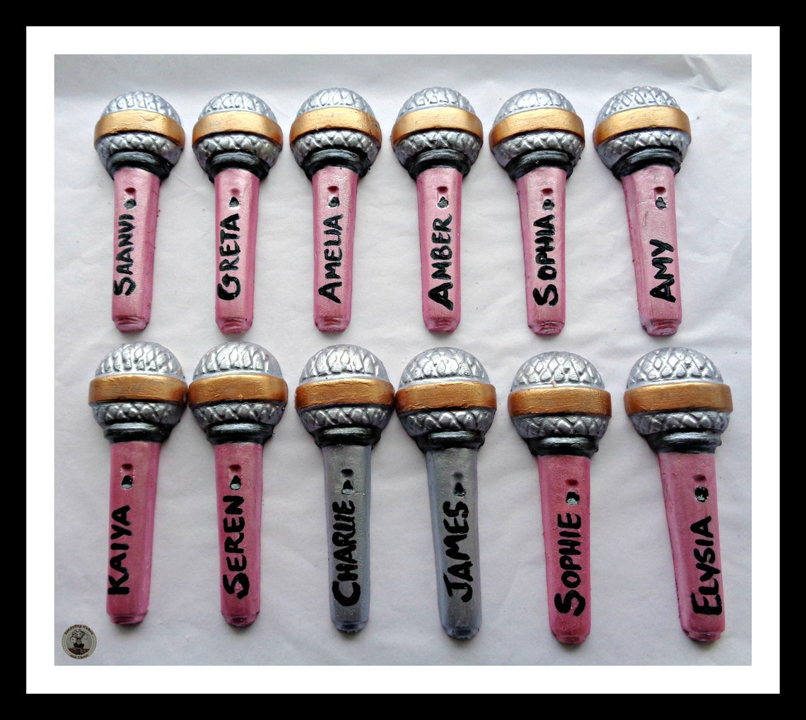 Microphone Chocolate Lollipops/Chocolate Etsy