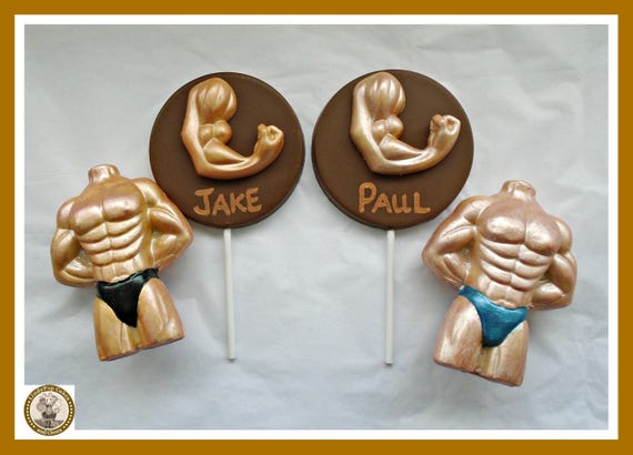 Bodybuilder Chocolate Gift/gym/personal Trainer/male Torso/weight Lifter  Training/fitness/mens Gifted/muscle Man/wrestler/husband/boyfriend 