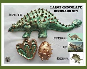 Dinosaur Gift Chocolate Dinosaur/Chocolate T Rex/Brontosaurus/Stegosaurus/Ankylosaurus/Paleontologist/Paleontology/Boy Birthday/Men/Male/Son