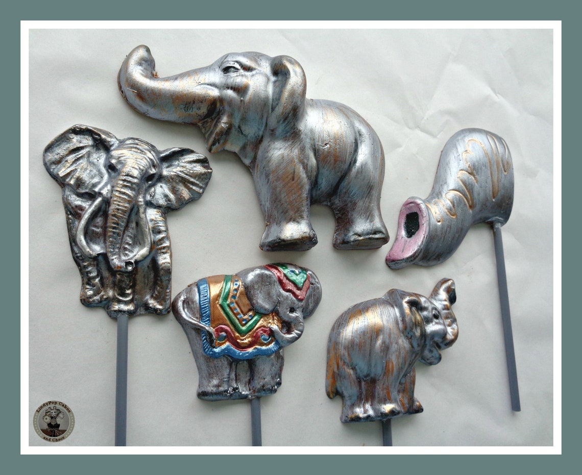 Elephant Gift/chocolate Elephant/edible Elephant/chocolate Etsy