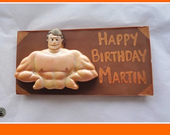 Gift for Personal Trainer/Muscleman/Gym Lover/Edible Gift for Him/Gym Trainer/Bodybuilder/Husband/Boyfriend/Brother/Funny Personalised Man