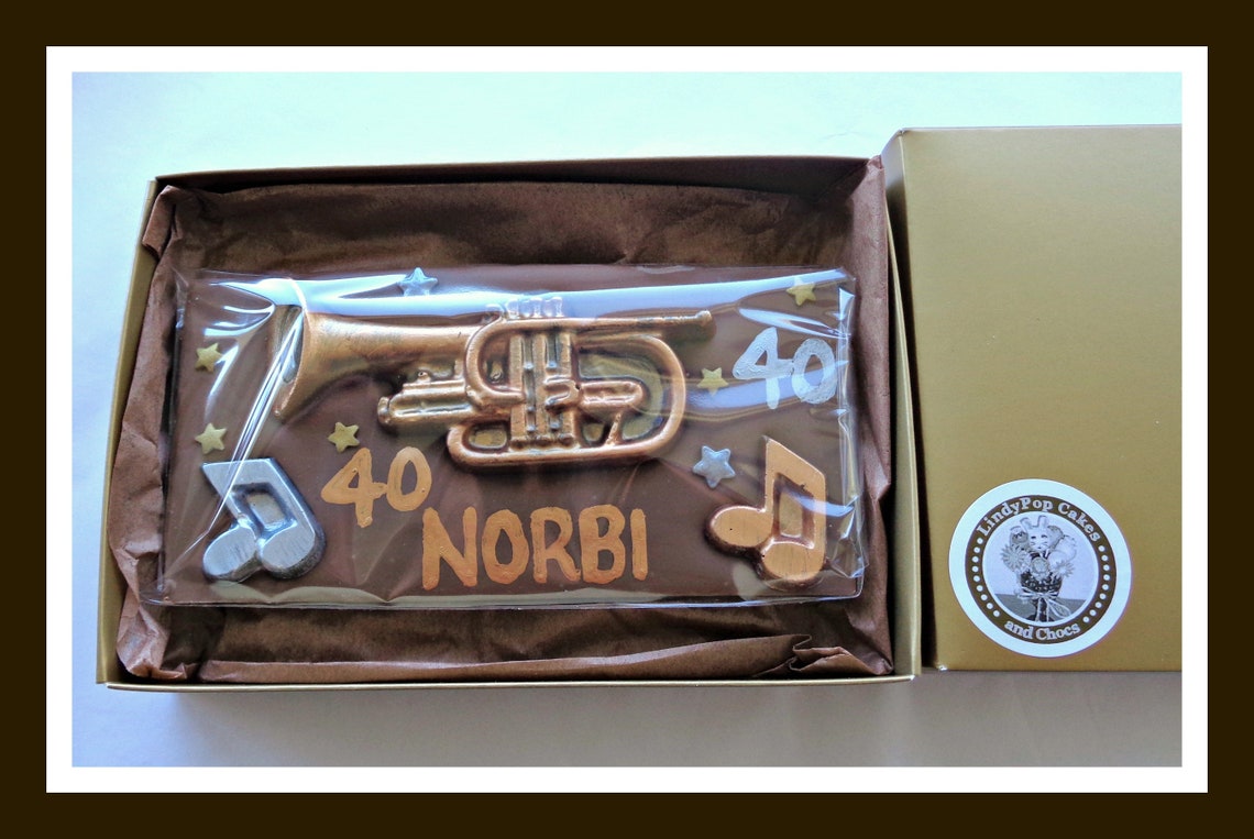 Trumpet Player Gift/chocolate Trumpet/edible Etsy UK