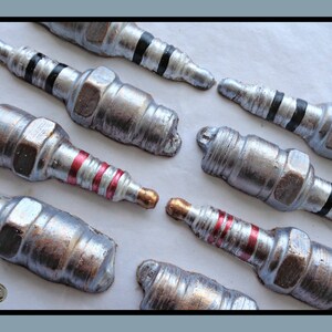 Chocolate Spark Plugs/Gift for Mechanic/Auto/Edible Spark plugs/Car gift/Cake Toppers/Car Repair/Breakdown Service/Husband/Boyfriend/Son/Him image 3