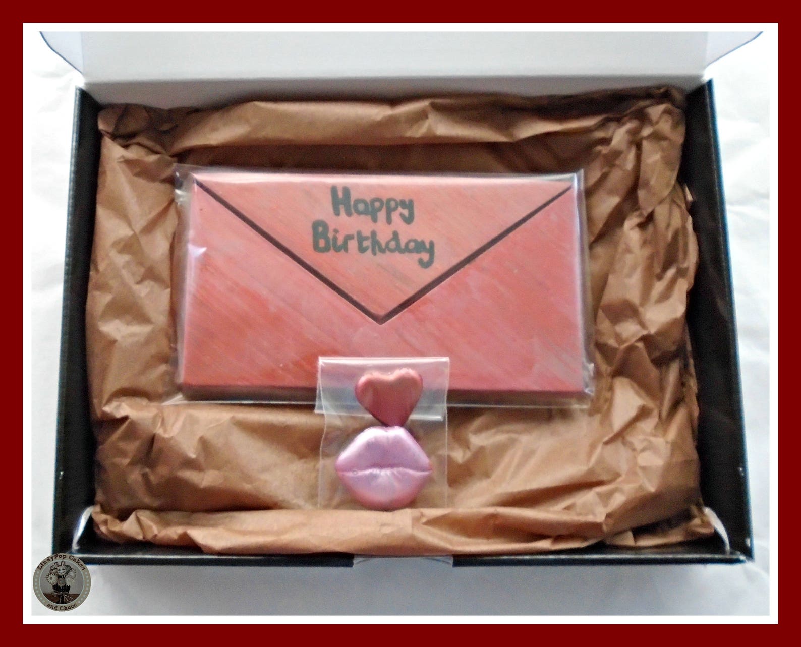 Chocolate Love Letter/valentine Chocolate Gift/for Him/for Etsy