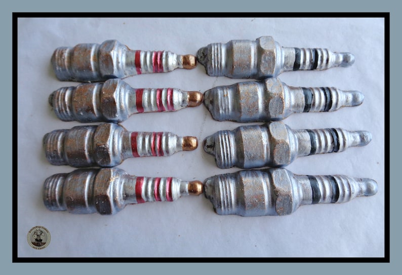 Chocolate Spark Plugs/Gift for Mechanic/Auto/Edible Spark plugs/Car gift/Cake Toppers/Car Repair/Breakdown Service/Husband/Boyfriend/Son/Him image 4