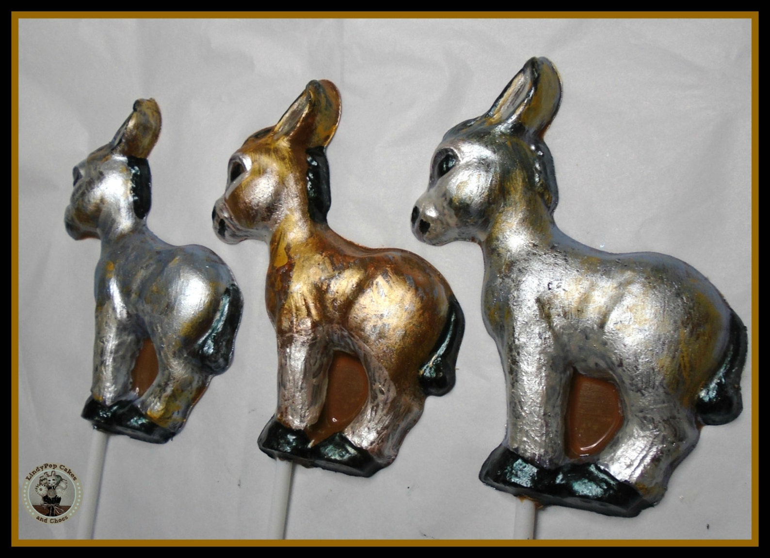 Donkey Chocolate Lollipops/donkey Gift/chocolate Donkey/edible Etsy UK