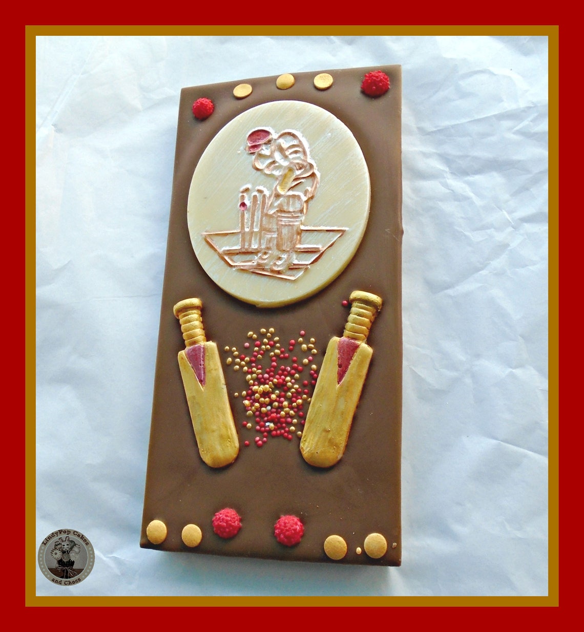 Cricket Gift Personalised Gift/Chocolate Gift/Cricket Etsy