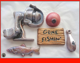 Chocolate Fishing Gift/Unusual Gift for Fisherman/Male/Female/Birthday Gift for Man/Boy/Uncle/Dad/Friend/Brother/Husband/Lake/Sea/Boyfriend