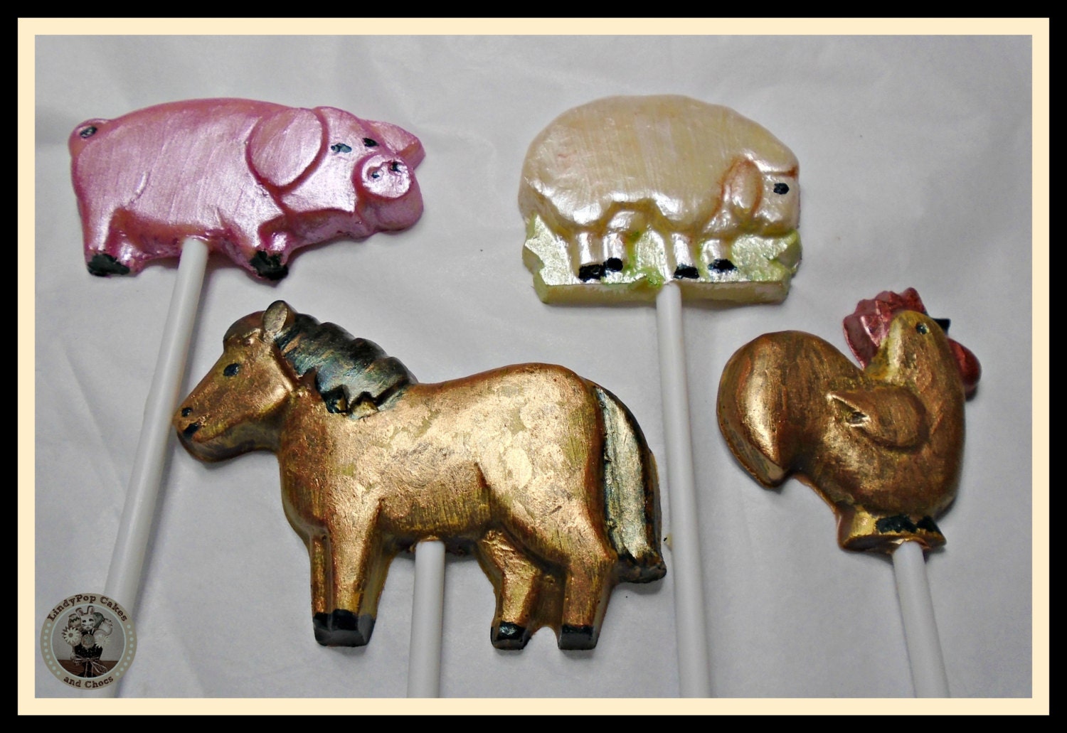 Chocolate Farm Animals/farmyard/country Farm Etsy UK