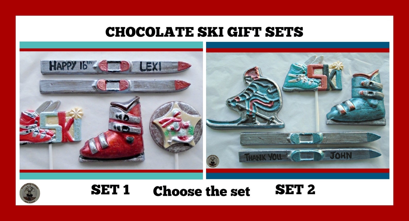 Ski Gift Chocolate Gift/skiing/skier/ski Boots/skis/winter Etsy