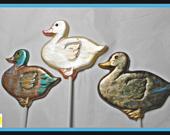 Duck Lollipops/Chocolate Duck Gift/Edible Duck/Pond/Farm Animal/Farm Party Favour/Kids Birthday/Girl/Boy/Children/Mum/Female/Woman/Friend