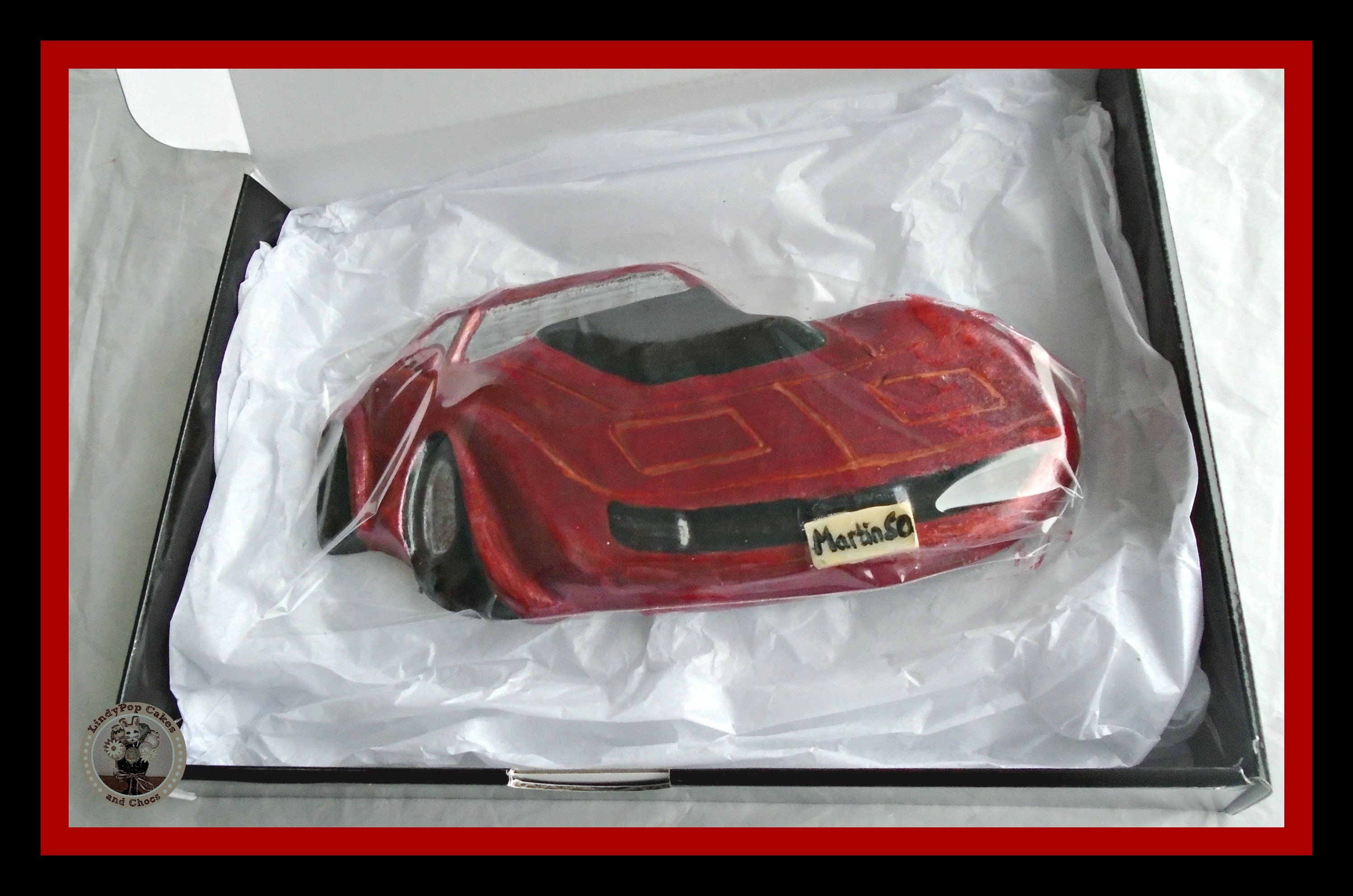 Corvette Chocolate Car Gift for Men/sports Car/edible Etsy